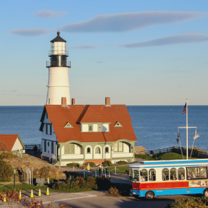 Portland City and Lighthouse Trolley Tour  June 11, 2023 – 2-hour trip